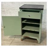 1 Drawer 1Door Tin Dental Cabinet 20/16/36