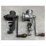 Universal & Griswold Meat Grinders