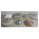 Box of Art Deco Glass Shades (7)