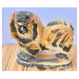 Vintage carnival Chalkware Dog Statue