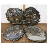 Wildlife plaster? 3d wall plaques *1 has a tiny