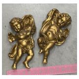 Cherub wall hangings