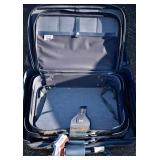 3 pc Vintage Blue American Tourister Luggage.