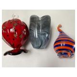 Art glass pieces