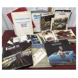 Vintage auto ads - trucks, vans and cars