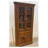 Solid Pine 4 Door Corner Cupboard 38/18/78