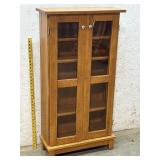 2 Door Maple display case 24/10/45