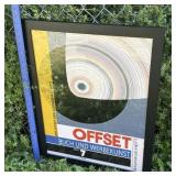 1926 Offset framed poster