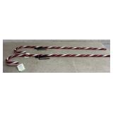 HUGE Holiday Living Staked Candy Canes -pick up in