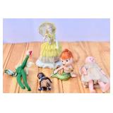MCM Mermaid, Doll, etc Figures. Assorted