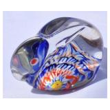 Millefiori Art Glass Bunny Figure