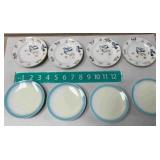 Small dishes, Walker china and others with