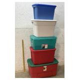 Storage Totes (5)
