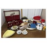 End of consignment goodies- mugs, flatware,