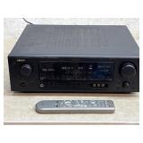 Denon Av Surround Receiver w/ remote- model ARV-