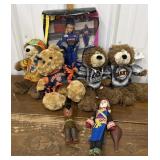 NASCAR Barbie, Bears, dolls