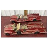 2 Hubley fire trucks