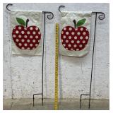 Double Sided Apple Garden Flag (2)