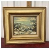 Painting on canvas ï¿½churchesï¿½