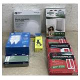 Window Insulator Kits, LED Lights, Outlets, Pet