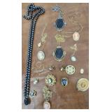 Cameos necklaces ring etc