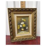 Lieber signed painting on canvas "floral?