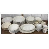 American Hearthside, Barogue, Stoneware- plates,