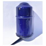 Vintage Cobalt Blue Enamel Oil Dispenser