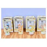 Precious Moments 4-Seasons Carousel Horses