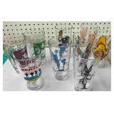 Beatles and character glasses