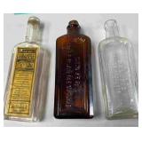 Vintage medicine bottles