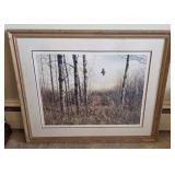 Signed/numbered "Brush Cover - Ruffed Grouse" by