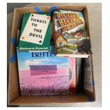 Book lot, barns, war, and more
