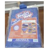 FIVE New 8x10 Tarps $$ For food pantry