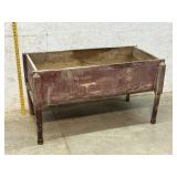 Early Dry- Sink w/ old red paint 42/21/23