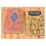 AA Milne 1940's HC Books (as-is)