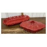 Primogi basket, Chantal covered dish