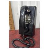Vintage rotary wall phone