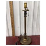Old brass lamp