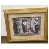 Jim Daly 'Odd man out' print