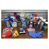 Cleaning supplies, dish soap, etc..