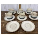 Denby made in England- cups, saucers