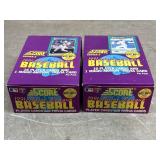 1991 Score Baseball Cards - sealed packs-bldg2