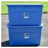 2-35 Gal Totes with Lids