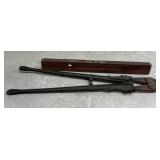 Bolt Cutter & Brass trim Stanley Level