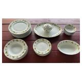Sears Harmony House Saxony Fallen Leaves Pattern