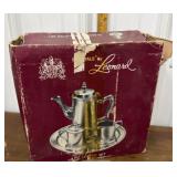 Leonard, Duratale- 4pc coffee set in original box