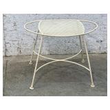 Wire Bench w/ mesh seat
