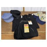 Long sleeve shirts, shorts, hats- XL, 32