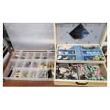 Jewelry storage and Jewelry box with contents